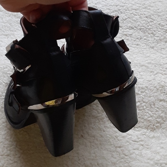 Jeffrey Campbell Hyatt Boots Black Size 6 Women's - Picture 4 of 6